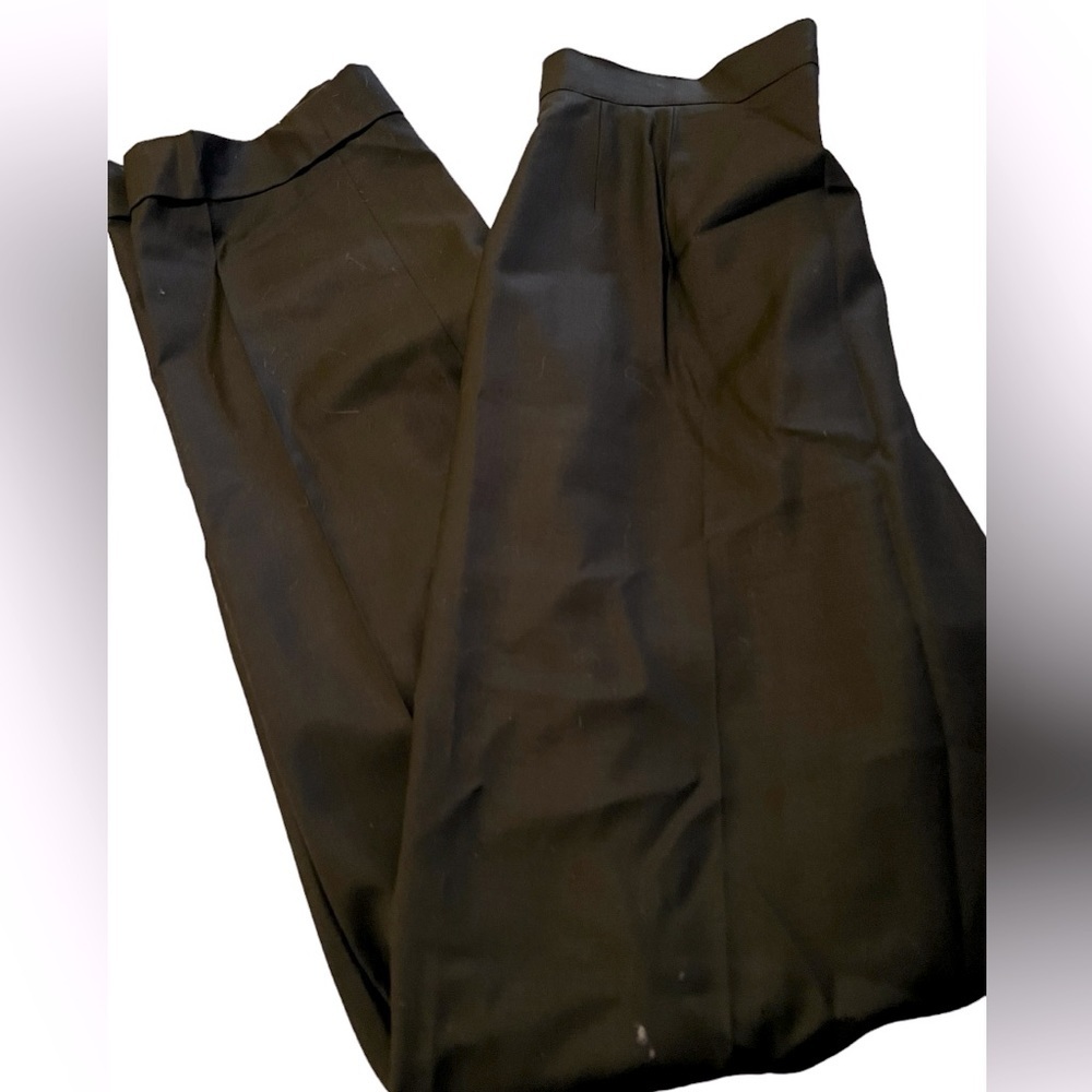 Chanel Boutique Cuffed Wool Pants - Picture 8 of 10